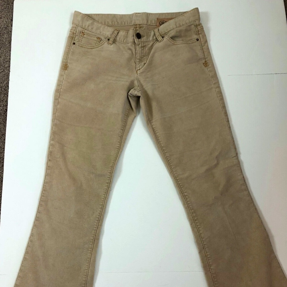 Gap 1969 10R Low Rise Boot Cut Corduroy Jeans Wheat Boot cut stretch cords EUC